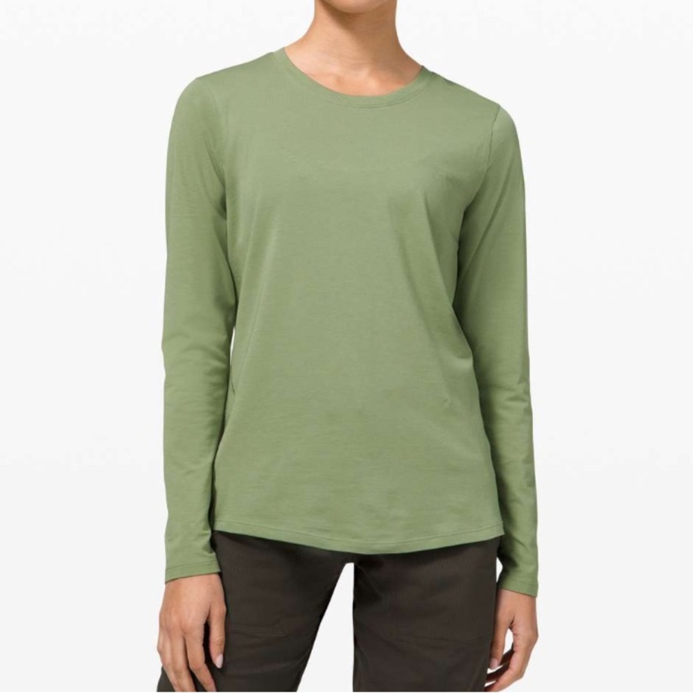 Lululemon Ever Ready Pima Cotton Top Size 18